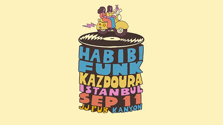 Kazdoura (Live) + Habibi Funk DJ Set etkinlik görseli