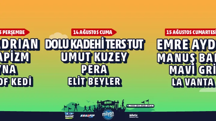 Ofest Mersin 2026 - Cumartesi etkinlik görseli