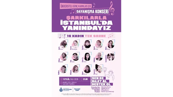 Şarkılarla İstanbul'da Yanındayız etkinlik görseli