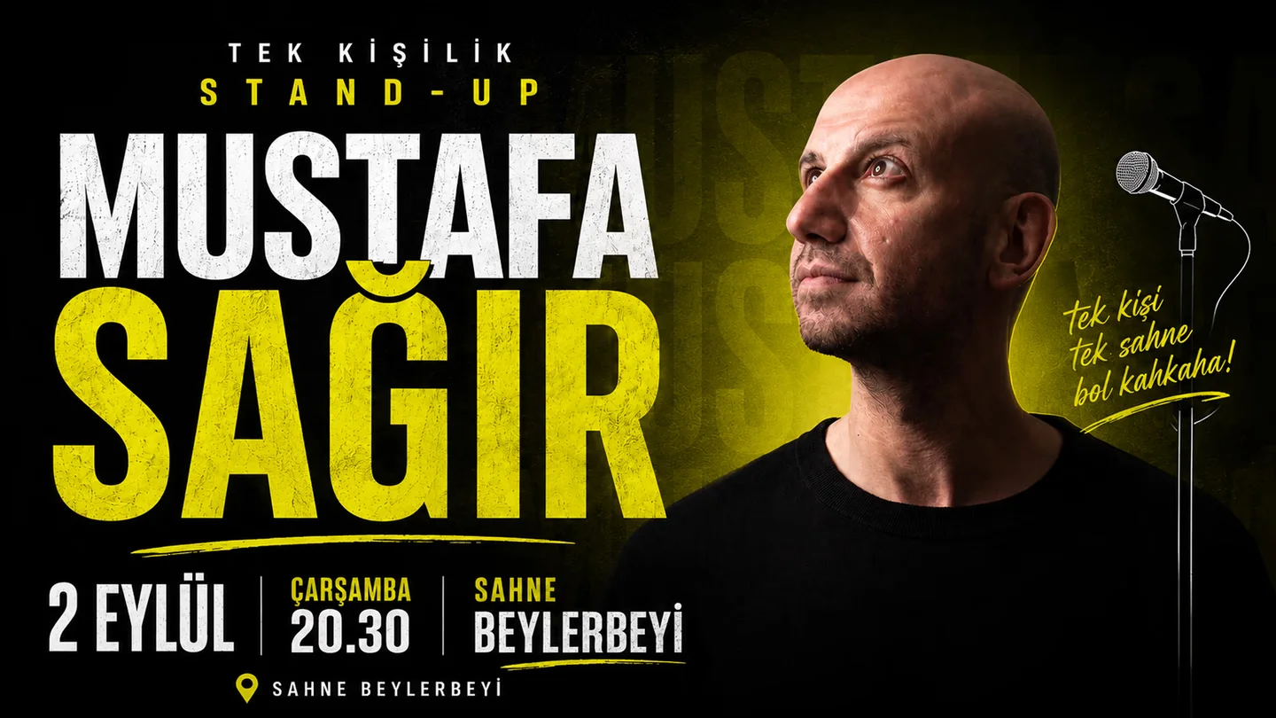 Mustafa Sağır İle Stand Up etkinlik görseli