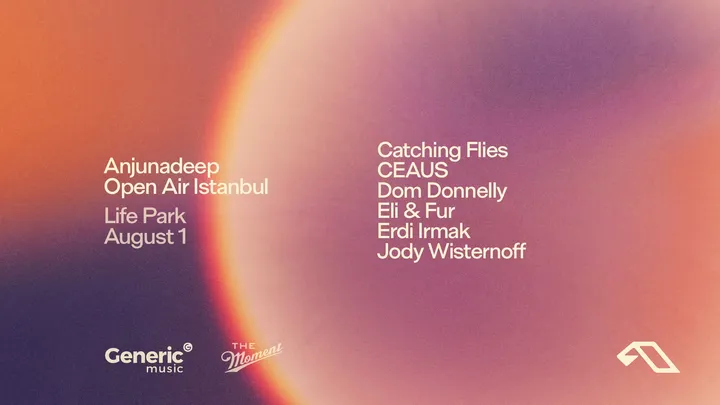 Anjunadeep Open Air İstanbul etkinlik görseli