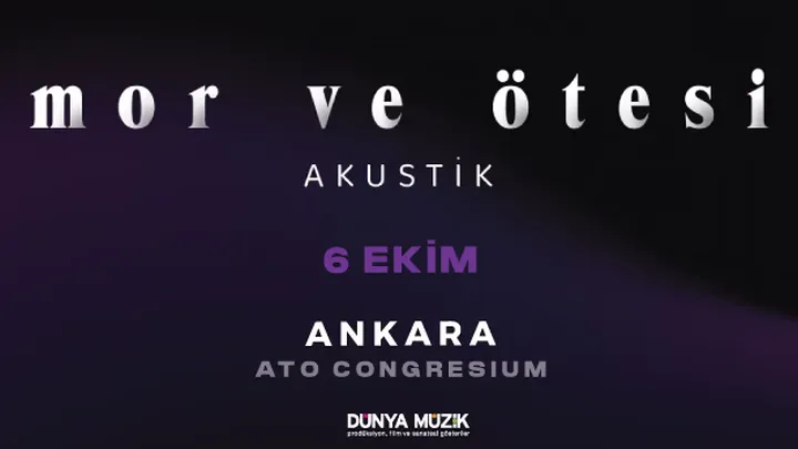 mor ve ötesi Akustik etkinlik görseli