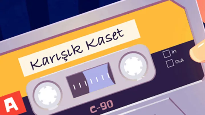 Karışık Kaset 90lar 2000ler Türkçe Pop Parti etkinlik görseli