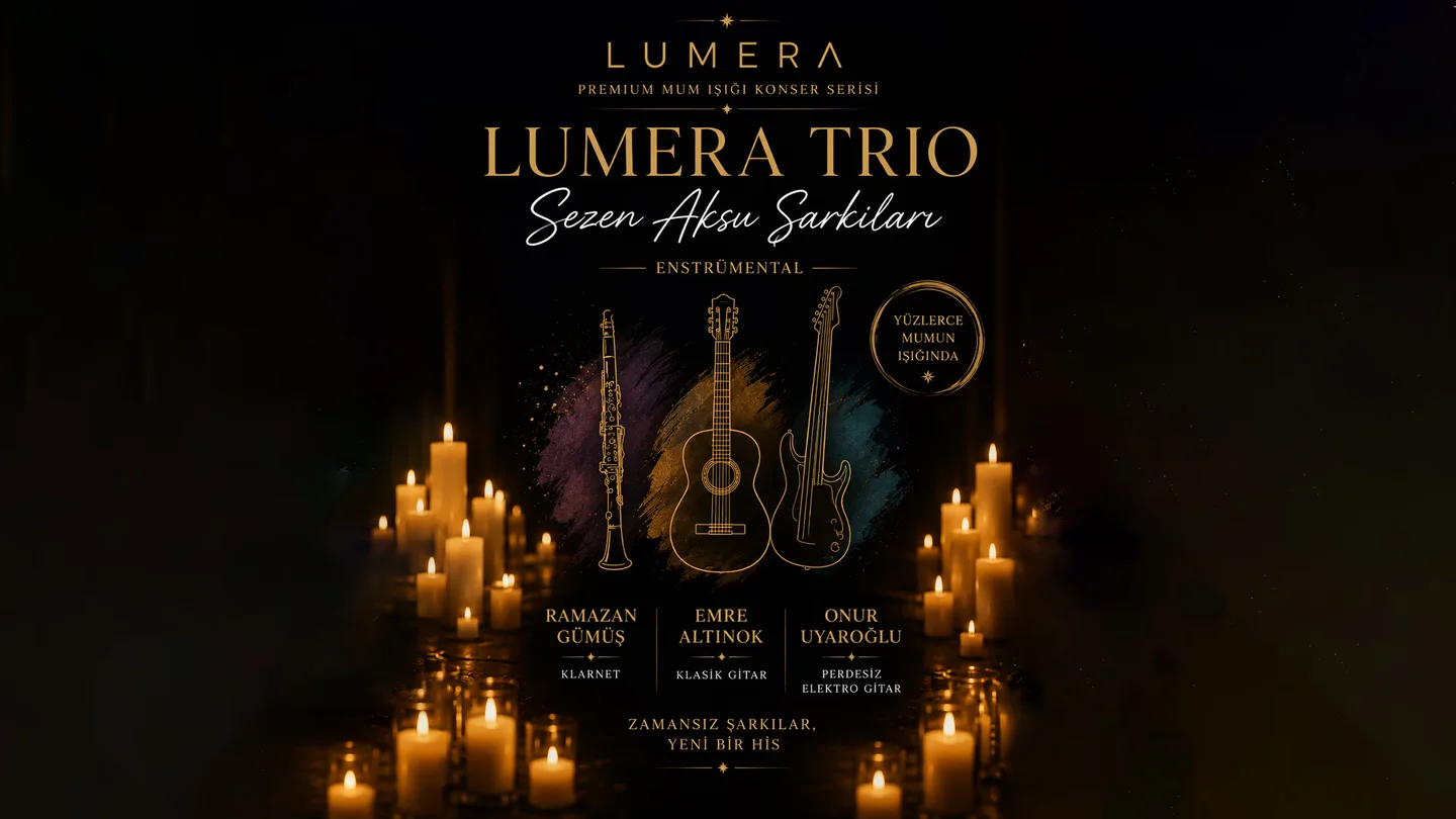 Lumera Trio Sezen Aksu Şarkıları etkinlik görseli