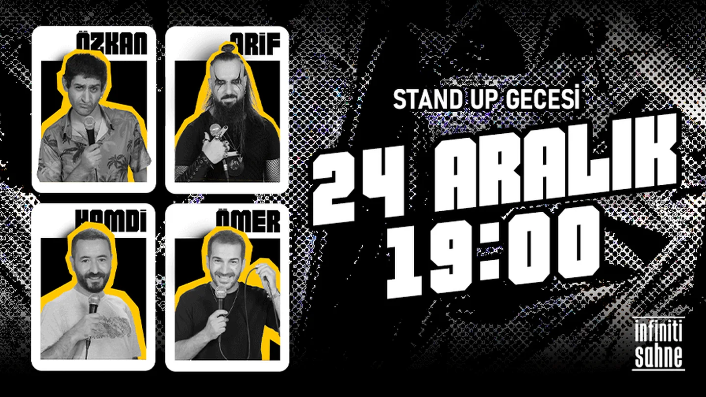 Stand up Bir Saat Arif Hamdi Özkan Ömer etkinlik görseli