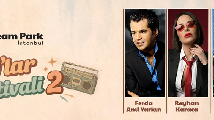 90lar Festivali: Reyhan Karaca - Ferda Anıl Yarkın - Ragga Oktay - Taner etkinlik görseli