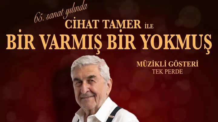 Cihat Tamer ile Bir Varmış Bir Yokmuş etkinlik görseli