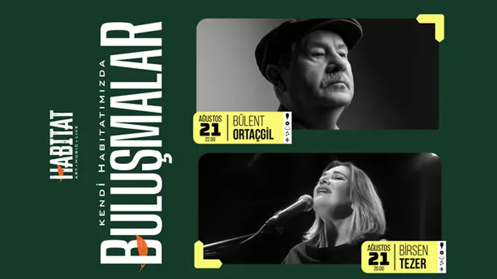 Habıtat Art Music Live Birsen Tezer & Bülent Ortaçgil etkinlik görseli