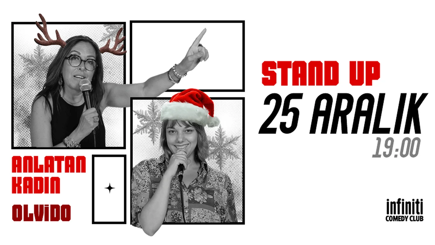 Stand up Bir Saat Anlatan Kadın Olvido etkinlik görseli