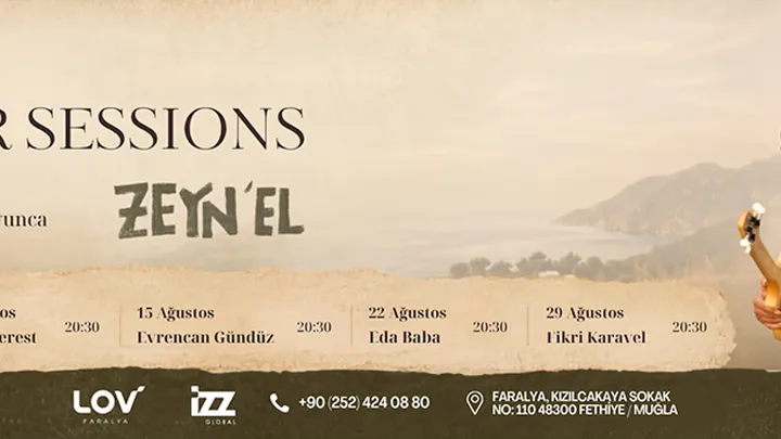 Doğa ve Lüksün, Tınılarla Buluştuğu Nokta : Lov Faralya Summer Session Series with Zeyn'el etkinlik görseli