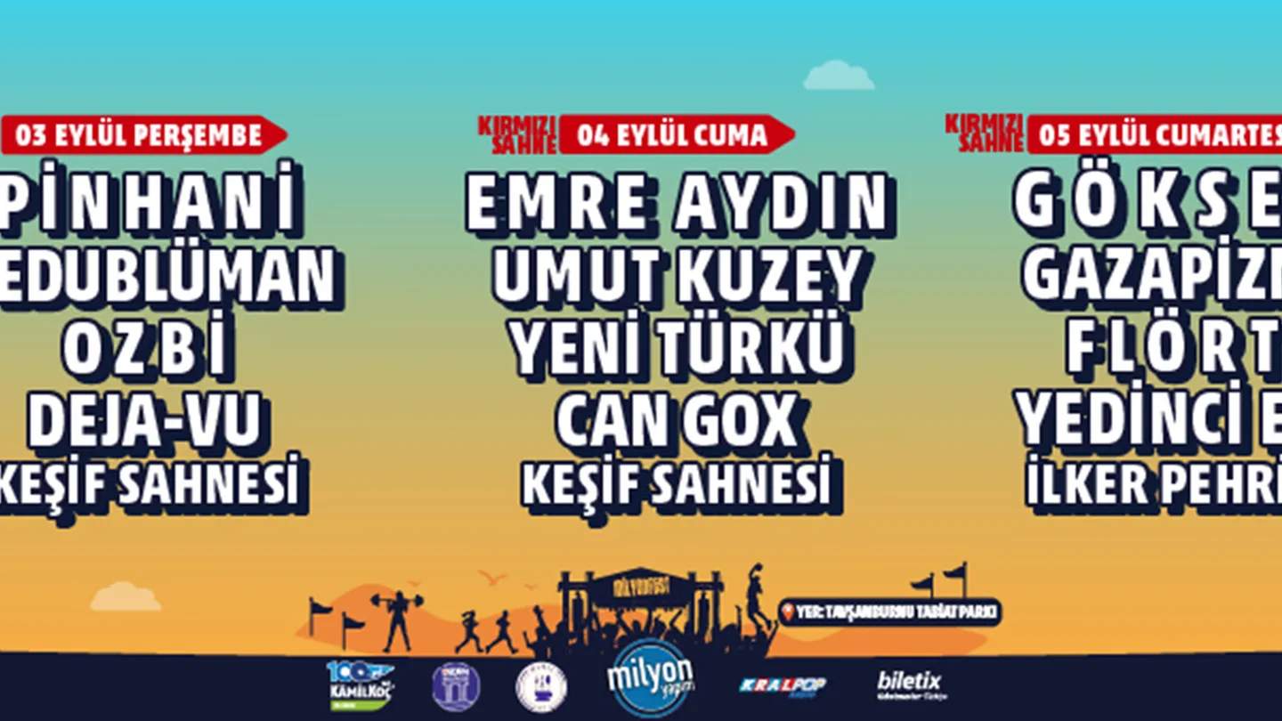 Milyonfest Didim 2026 - Perşembe etkinlik görseli