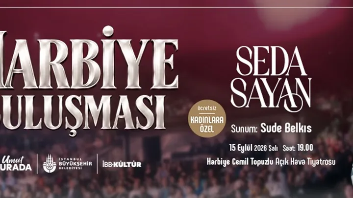 Harbiye Buluşması - Seda Sayan etkinlik görseli